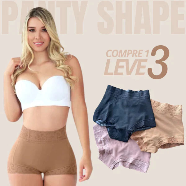 PANTY SHAPER - Calcinha Empina Bumbum - Compre 1 Leve 3