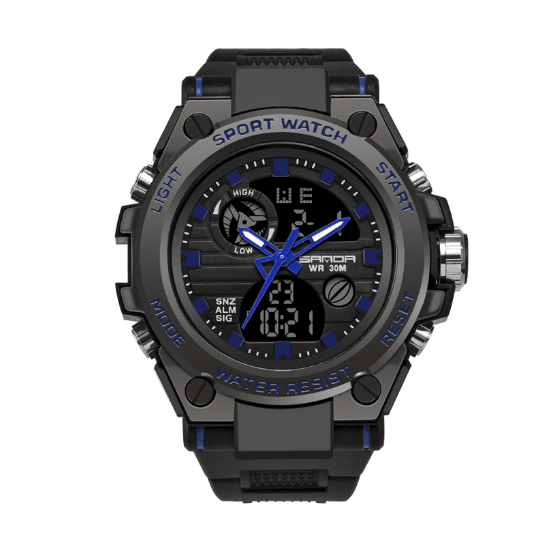 Relógio Masculino Styler Militar FFOrder Azul 