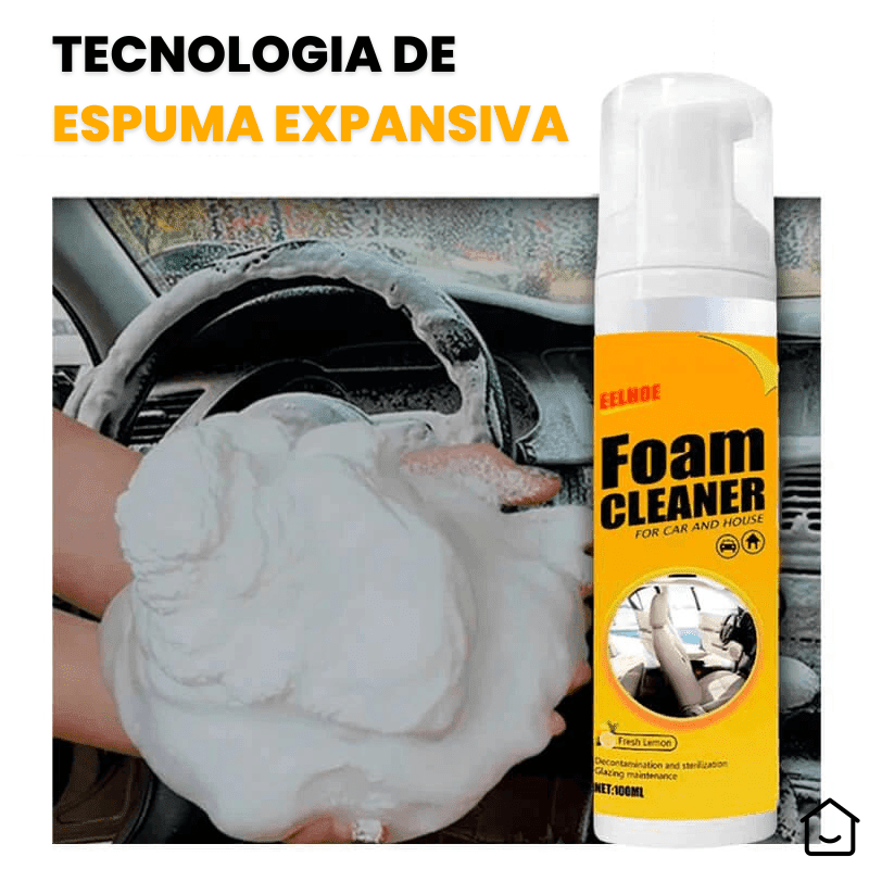 Spray de Espuma Mágica pra Limpeza Profunda Foam Cleaner™ + Brinde Exclusivo Use Moderni 